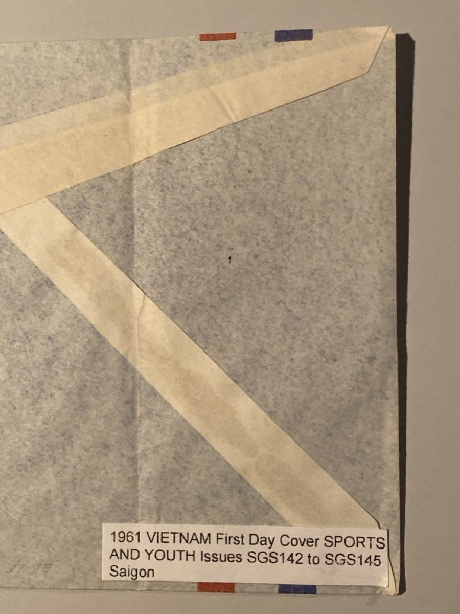 Alle Briefmarken: Vietnam 1961 Briefumschlag nach Saigon – Gebraucht aus Küssnacht a. Rigi von Unique-Valuable 2