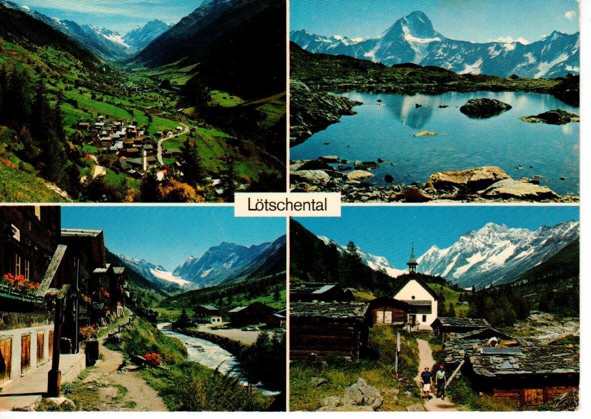 Cartes postales: Lötschental – D'occasion à Wolhusen par Curver9