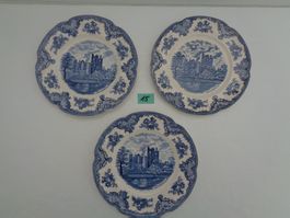 3 Speiseteller Johnson Bros England