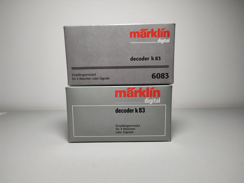 2x Märklin Decoder K83 (Gebraucht) in Bachenbülach für CHF 26 – mit ...