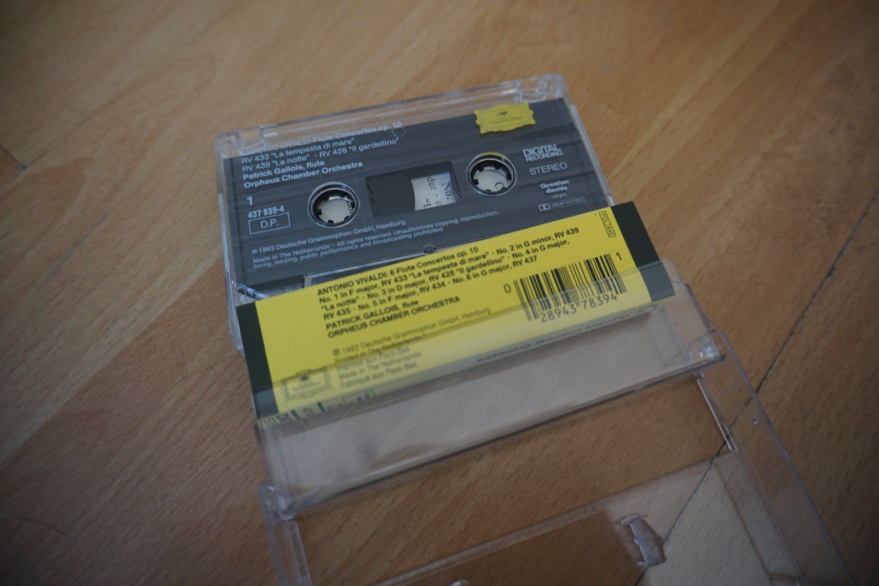 Musicassette: Vivaldi Flötenkonzerte Op. 10 Kassette – Usato da Zürich venduto da einalemjena 1