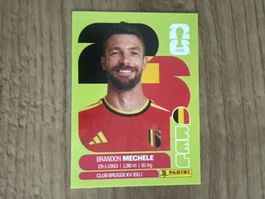 Panini FIFA WM 2026  Sticker Brandon Mechele BEL 6