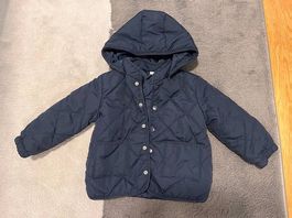 Gesteppte Winterjacke mit Kapuze - Grösse 92