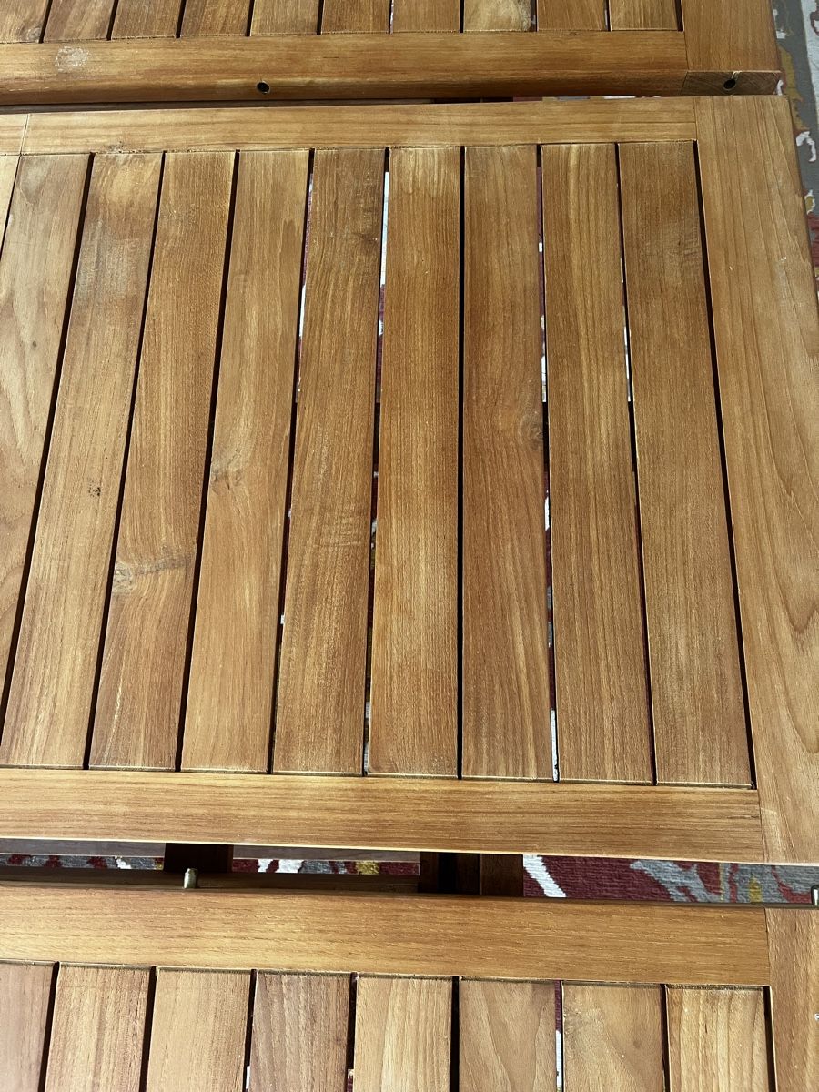 Tables: Gartentisch, Teakholz – D'occasion à Erlenbach ZH par montecristo2 7