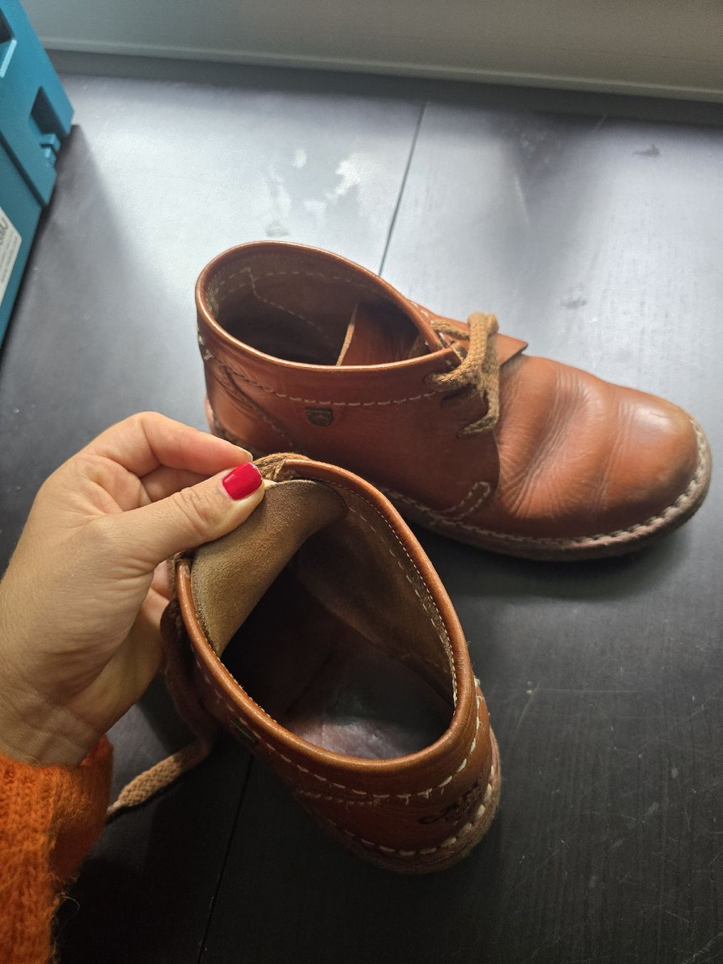 Scarpe da uomo: Camel Active Leather Ankle Boots, Size 37, Great Fall Look! – Usato da Zürich venduto da joa_26k8 2