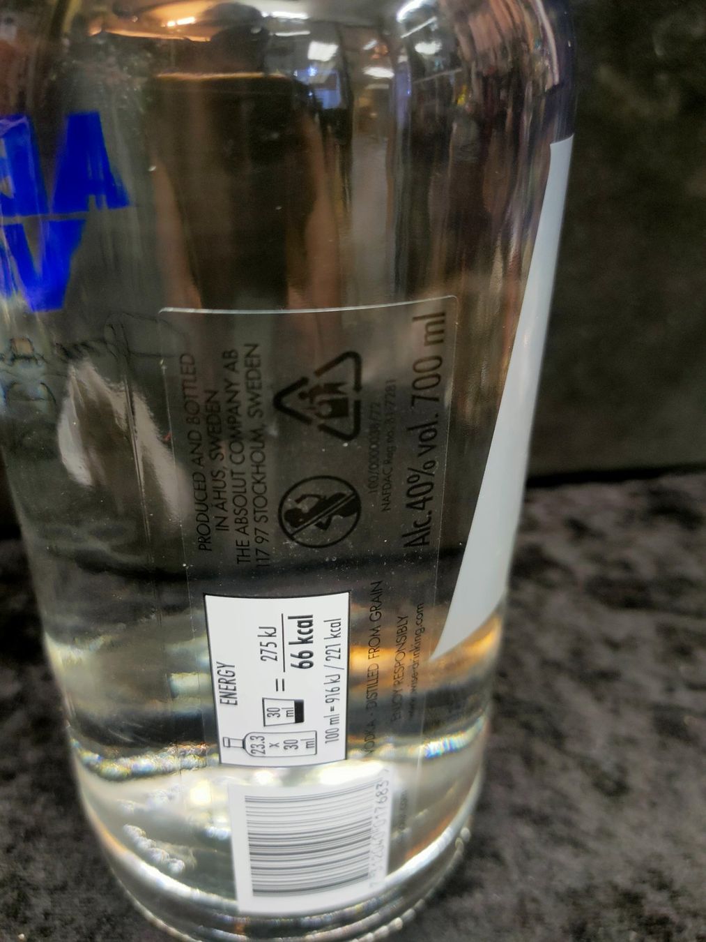 Absolut Vodka Spiritueux: ABSOLUTE VODKA – Neuf (Voir description) à Genève par Leboucheoreilles 2