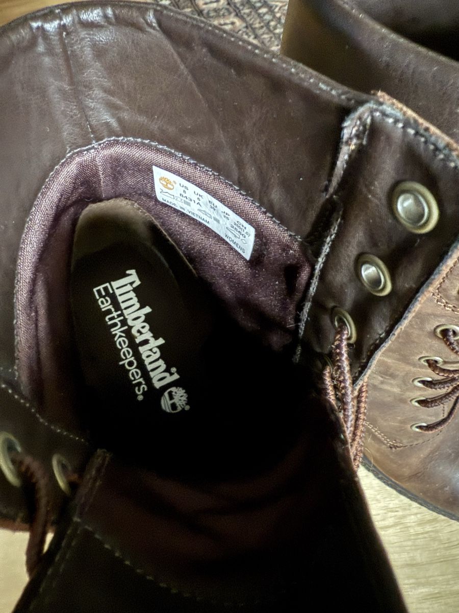 Timberland Scarpe da donna: Timberland Lederstiefel Top Zustand 39 – Nuovo (secondo la descrizione) da Walenstadt venduto da nad_dm9g 4