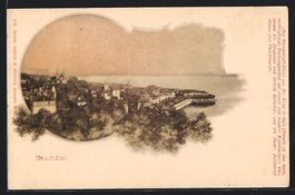Neuchâtel, Panorama, Reklame für Nerve