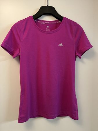 Adidas Climalite T-Shirt lila Grösse 164 guter Zustand