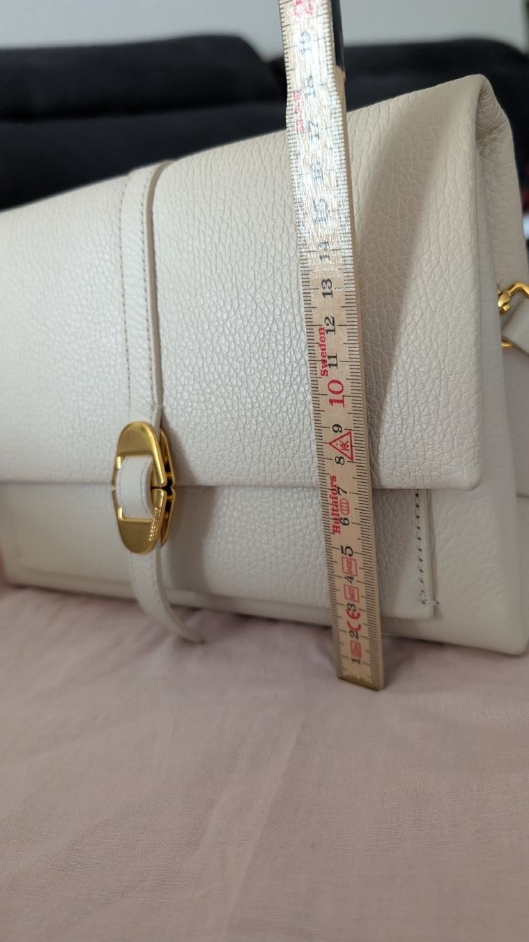Coccinelle Borse da donna: Coccinelle Ledertasche in Creme – Usato da Herzogenbuchsee venduto da sdu_sbb 5