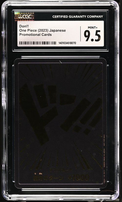 Carte collezionabili: CGC 9.5 DON!! One Piece – Usato da Zofingen venduto da gerrymovie93