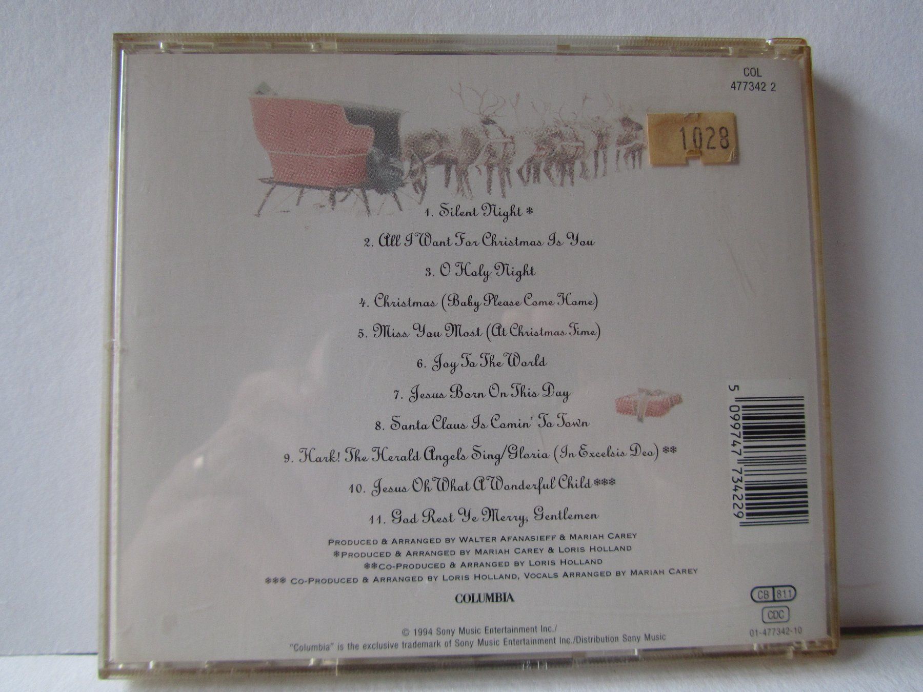 CD: Mariah Carey, CD, merry christmas – Usato da Weiningen ZH venduto da dietsch57 1