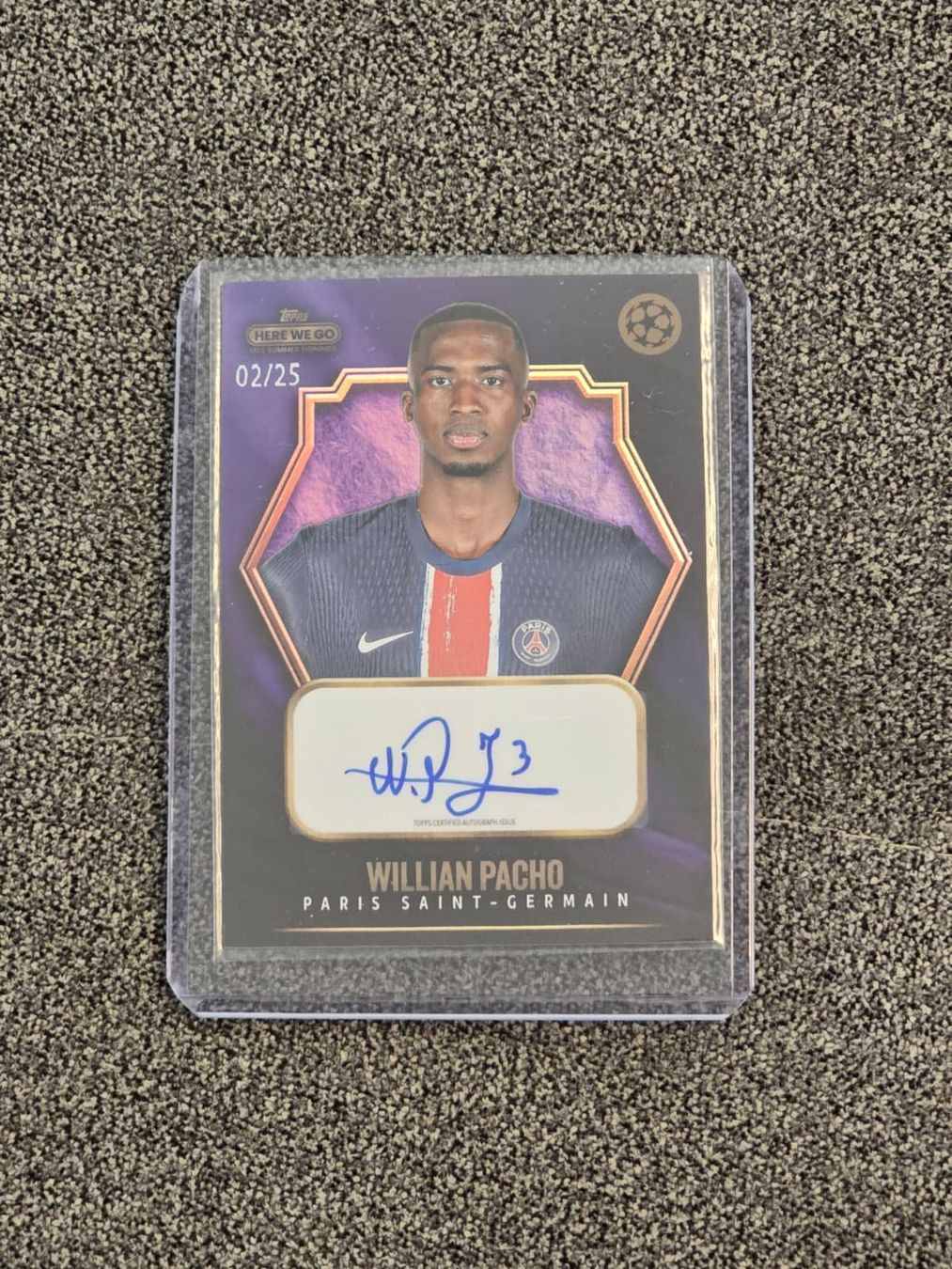 Topps Sammelbilder & Trading cards: Topps Set Nummeriert+Autogramm, Pacho, Reitz, Villa – Neu (gemäss Beschreibung) aus Uzwil von Dkcryp 4