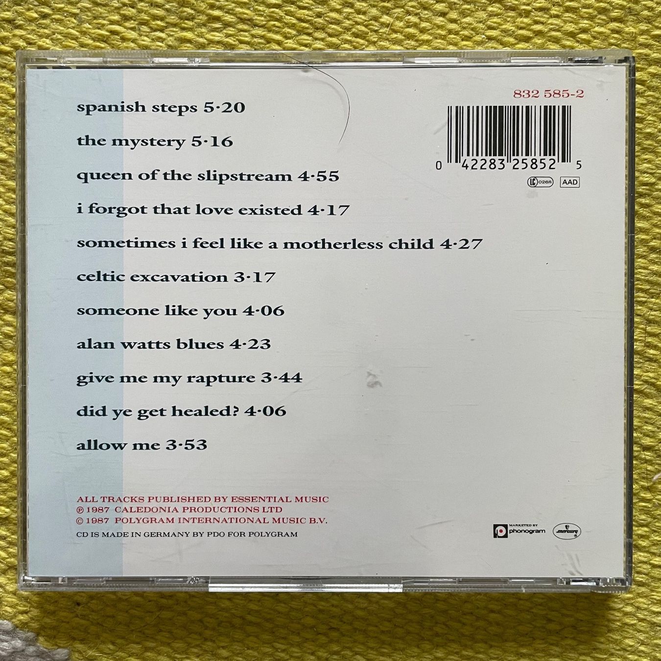 CD: VAN MORRISON-POETIC CHAMPIONS COMPOSE – Usato da Rorschacherberg venduto da CD-Roli 1