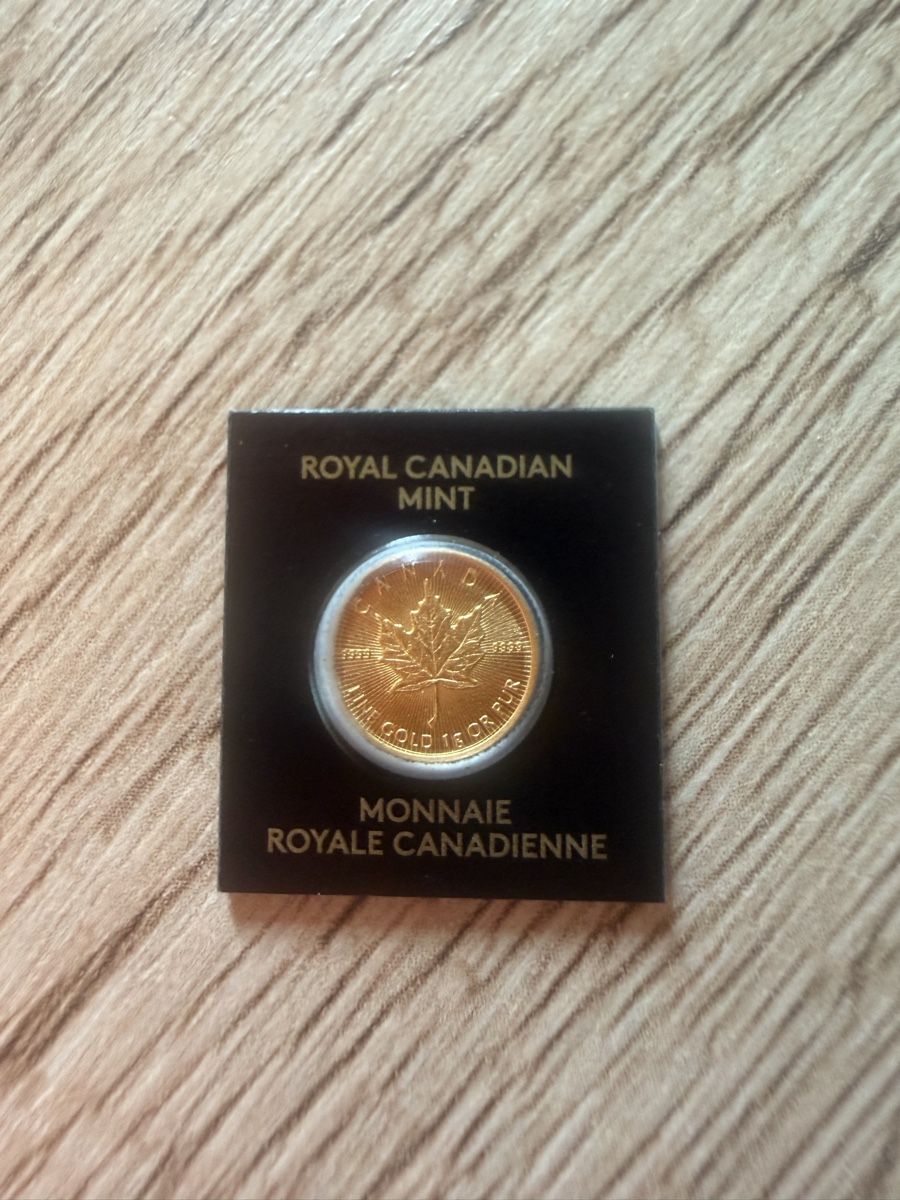Alle Münzen: 1g Gold Maple Leaf – Neu und originalverpackt aus Glis von bfe_ghf5 1