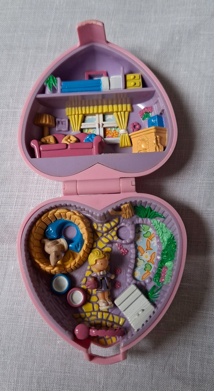 Polly Pocket Carillon: Polly Pocket 1993 Kozy Kitties – Usato da Möhlin venduto da teddybaer8 2
