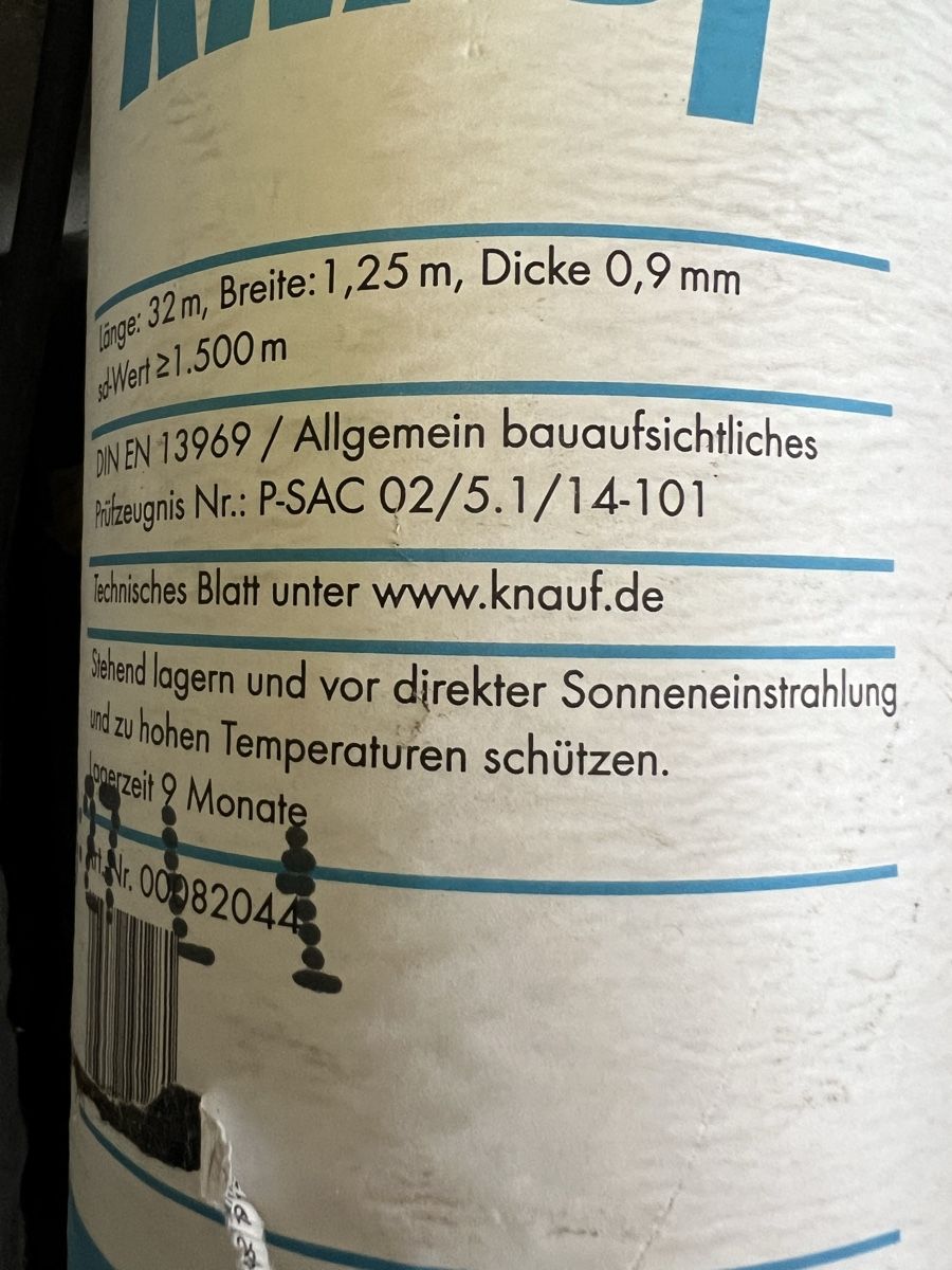 Sanitari: Knauf Katja Sprint - Abdichtungsbahn – Nuovo e nell'imballaggio originale da Wettingen venduto da riffrack 1