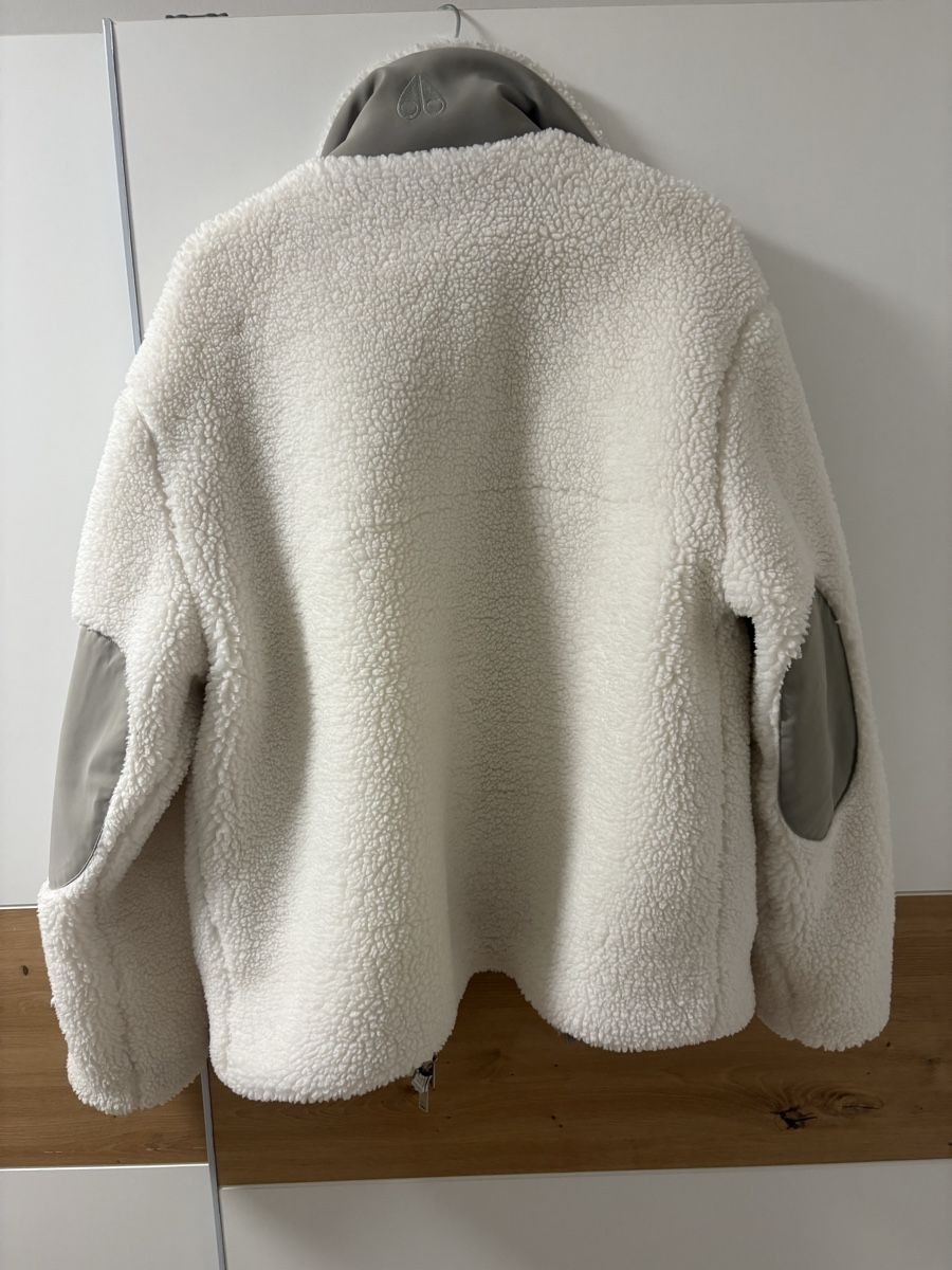 Moose Knuckles Giacche: Moose Knuckles Fleecejacke Weiss Grösse M – Usato da Abtwil SG venduto da Marcolino53 1