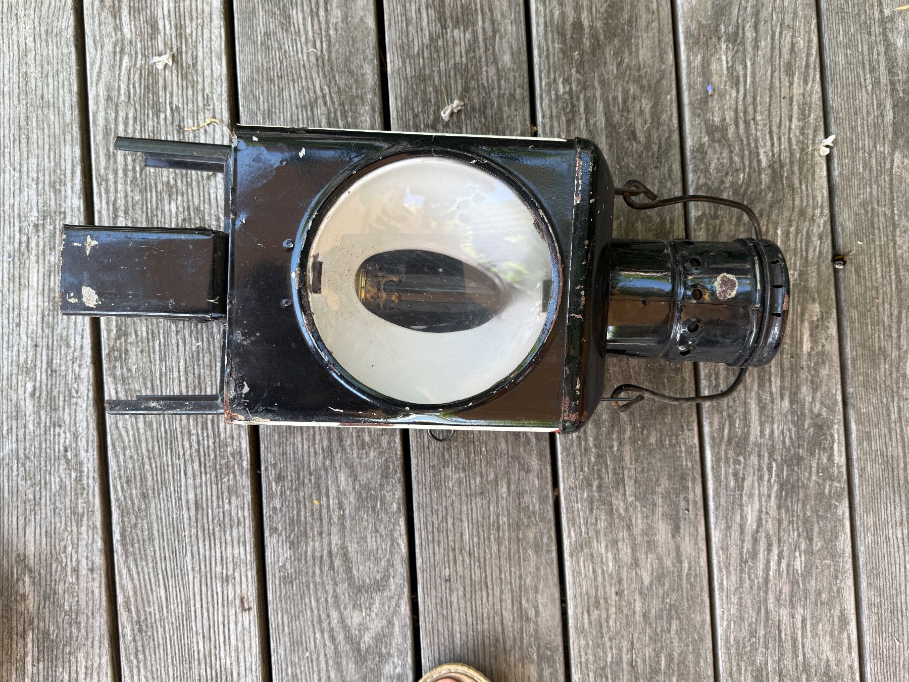 SBB/CFF/FFS Lampen: Zug Schlusslaterne vintage – Gebraucht aus Wittwil von Schnaeppli64 2