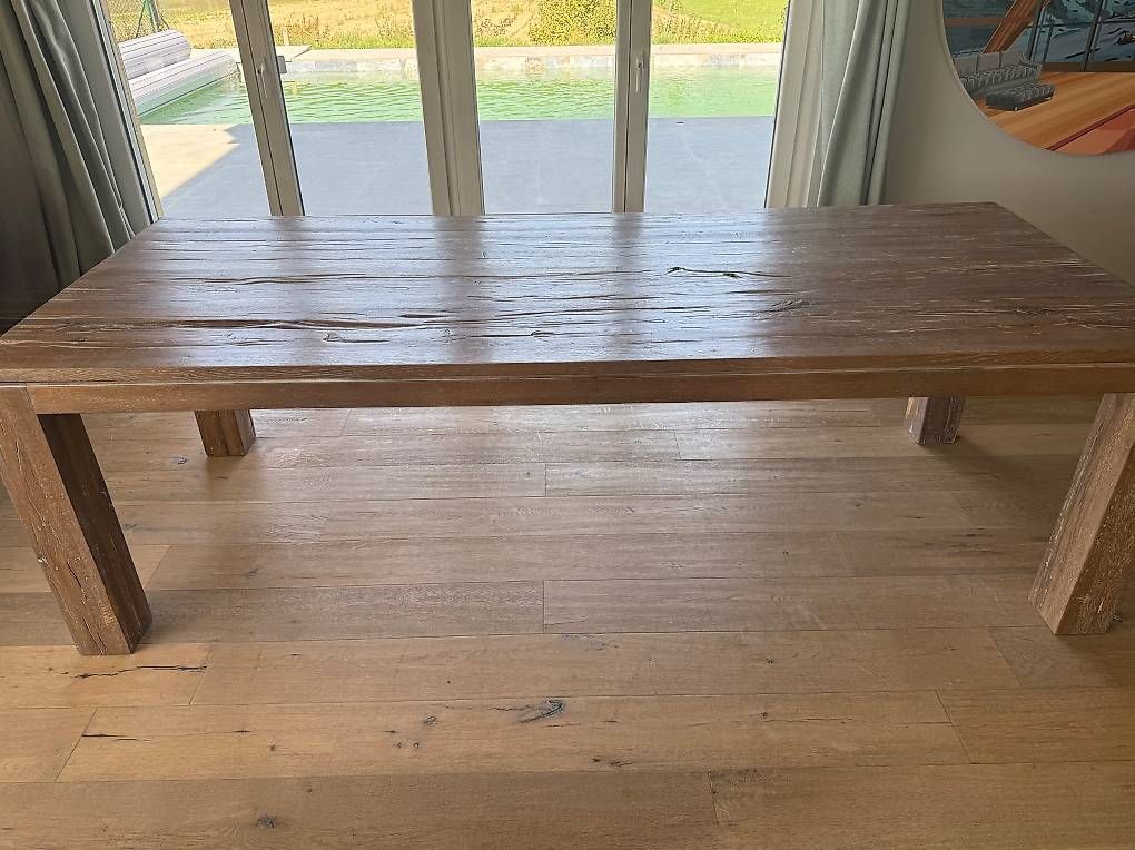 Tavoli: Table en chêne massif – Usato da Perroy venduto da fab_s66z