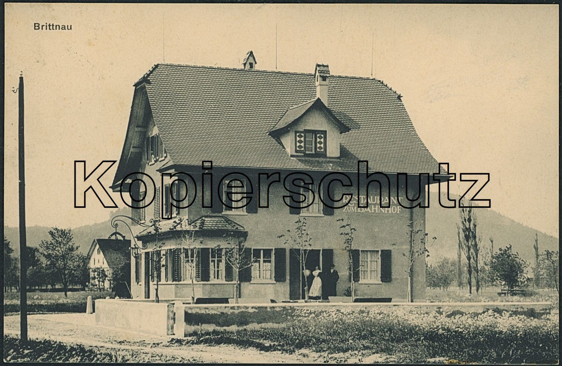 Cartoline postali: AG Brittnau – Usato da Schindellegi venduto da leecollect