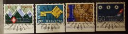 ET) 553-556, Sondermarken ET Vollstempel Kt. 35.-