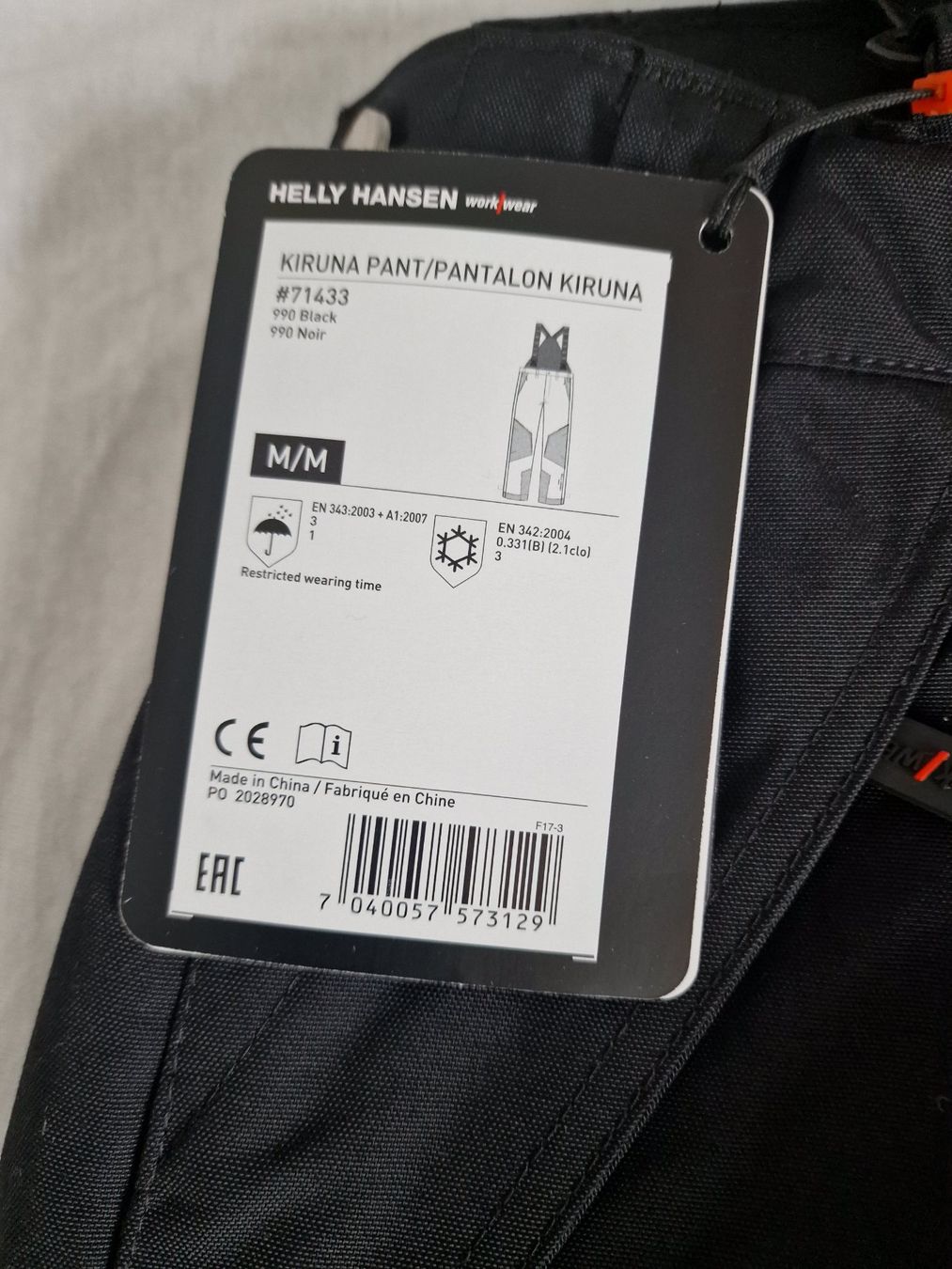 Helly Hansen Pantaloni: Kiruna Pant  Black - Medium/Medium -  SKI - Winter Ready! – Nuovo (secondo la descrizione) da Killwangen venduto da bmy_5rtt 9