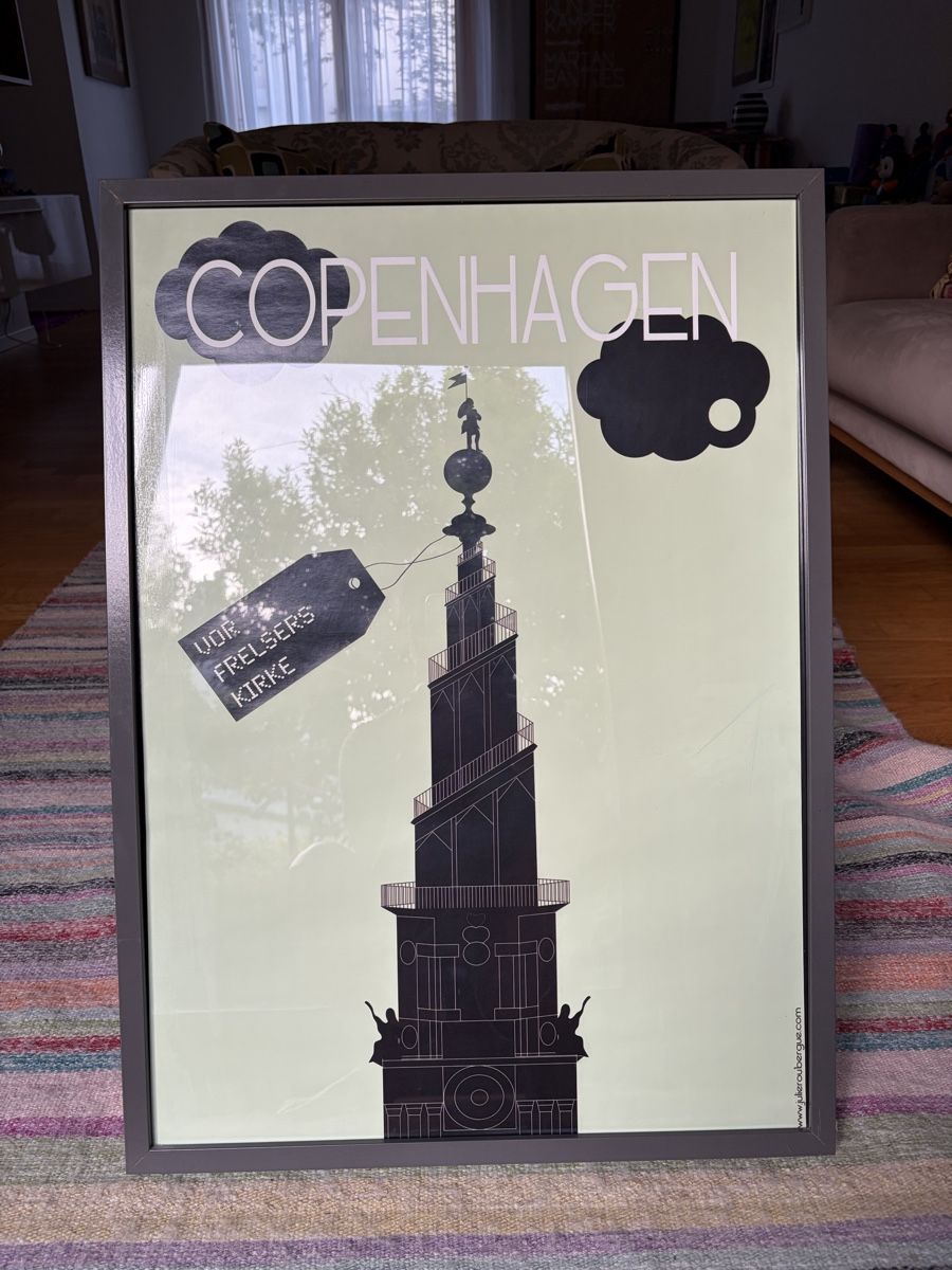 Foto & Immagini: Copenhagen poster on IKEA frame  – Usato da Le Grand-Saconnex venduto da lup_xbp7