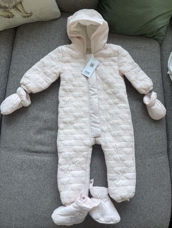 Michael Kors Baby Snowsuit Pink Size 81cm 18 Months New