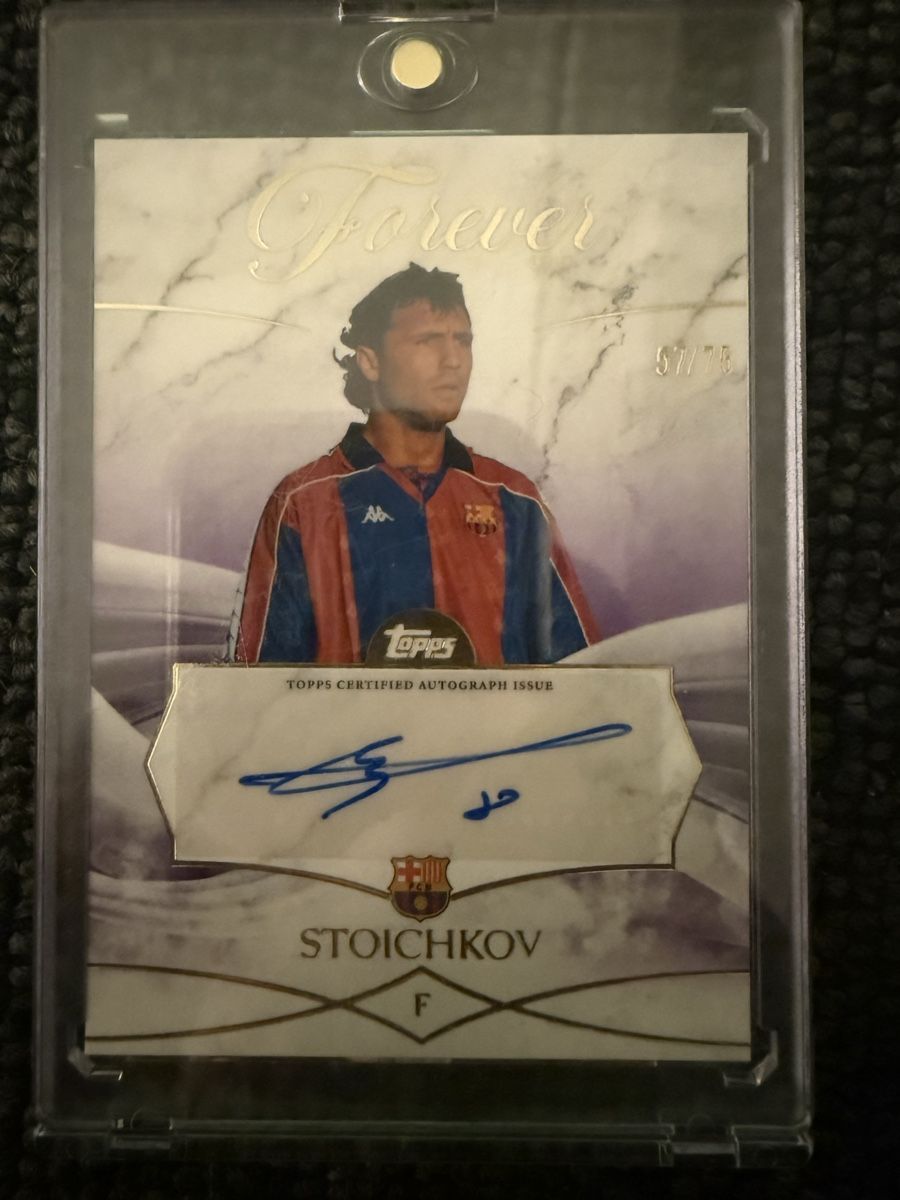 Autografi: Stoichkov Autograph 57/75 – Nuovo (secondo la descrizione) da Waldkirch venduto da Doreen3