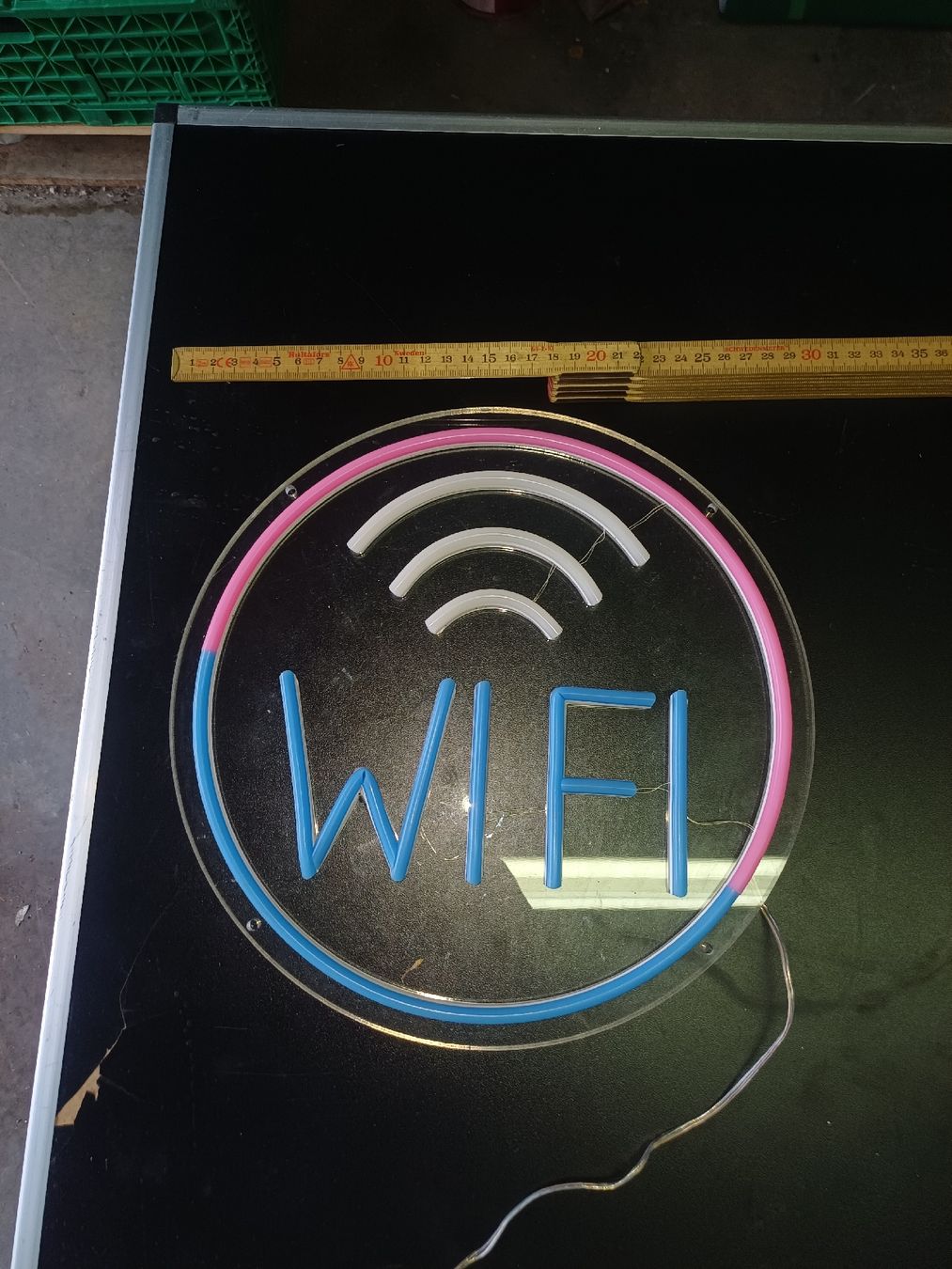 Tutte le decorazioni: LED Leuchtwerbung aufPlexiglas – Usato da Wangenried venduto da Recycler94 3
