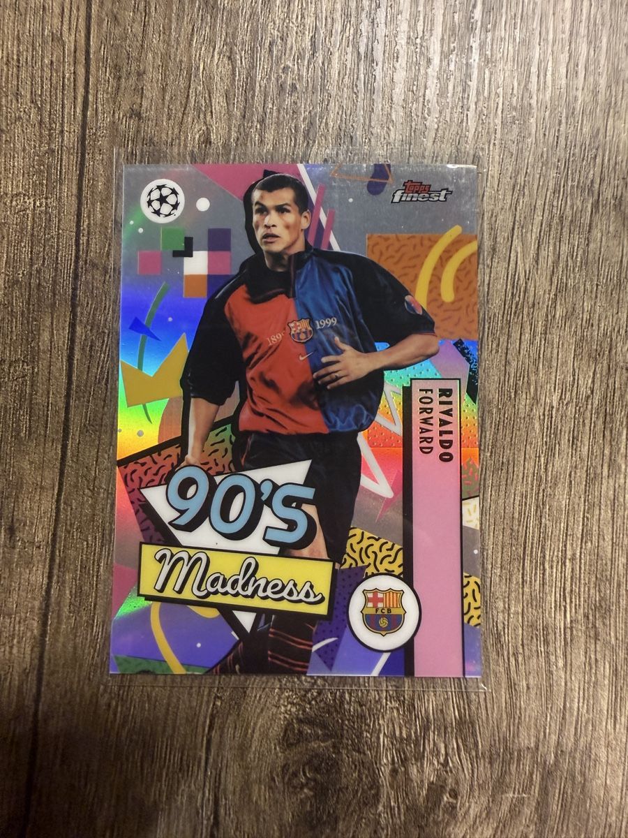 Topps Carte collezionabili: Rivaldo 90's Madness Topps  – Nuovo (secondo la descrizione) da Koblenz venduto da Maestro_TCG