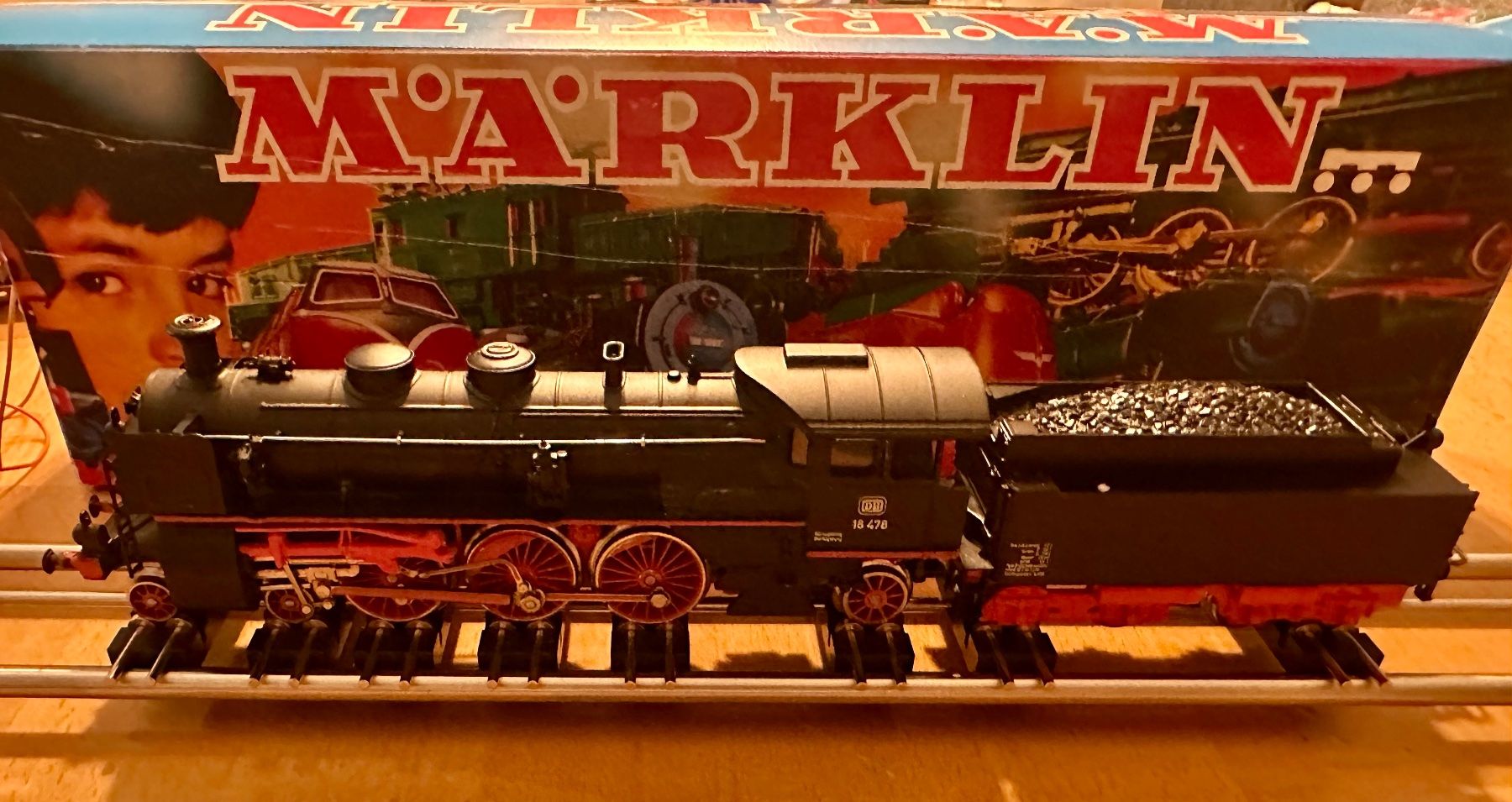 Märklin Modellini di ferrovie: Märklin 3091 DB Dampflok AC Analog – Usato da Oftringen venduto da ib.85 2