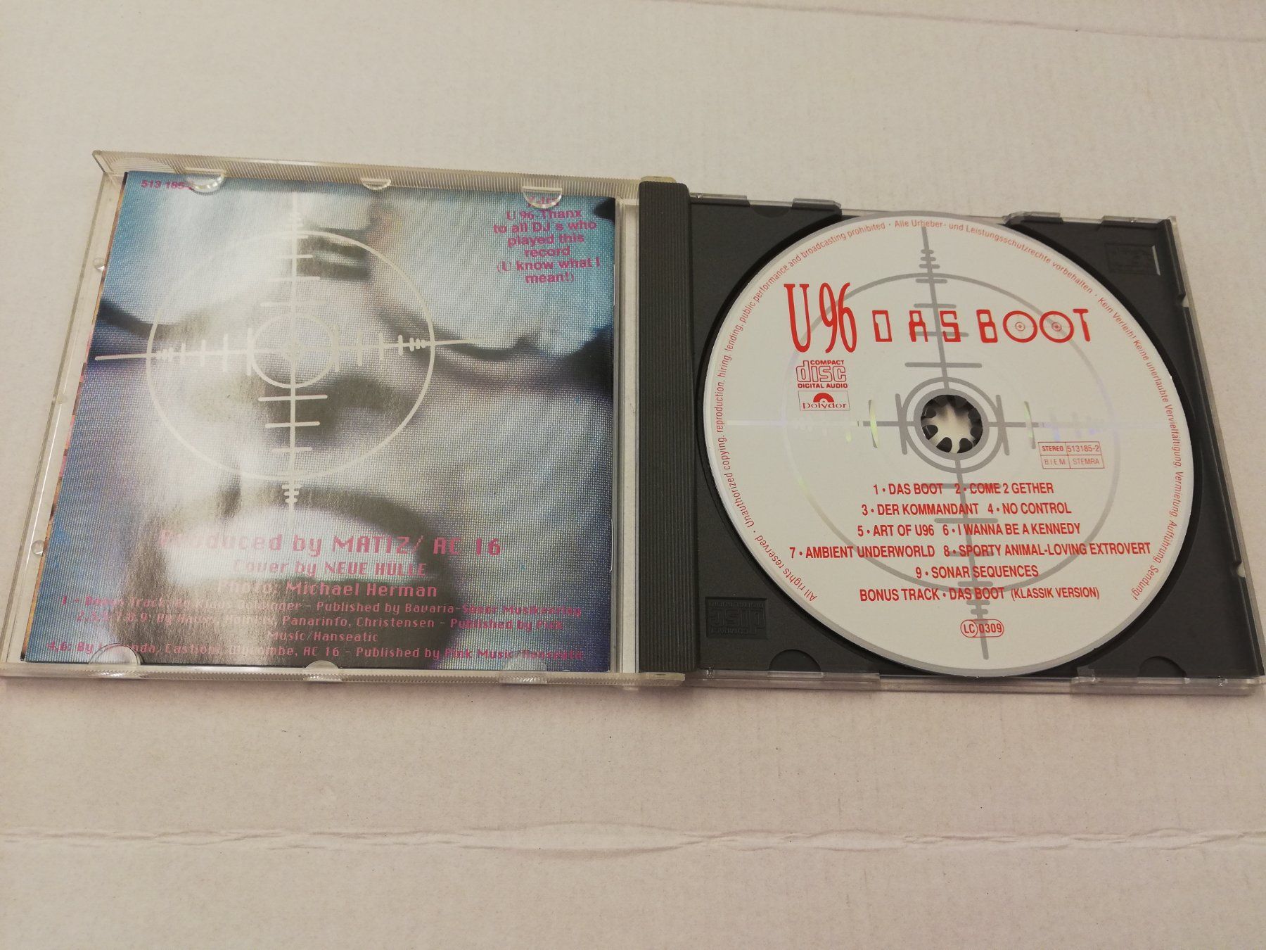 CDs: U 96 - DAS BOOT – Gebraucht aus Bern von Vinylsound.ch 2