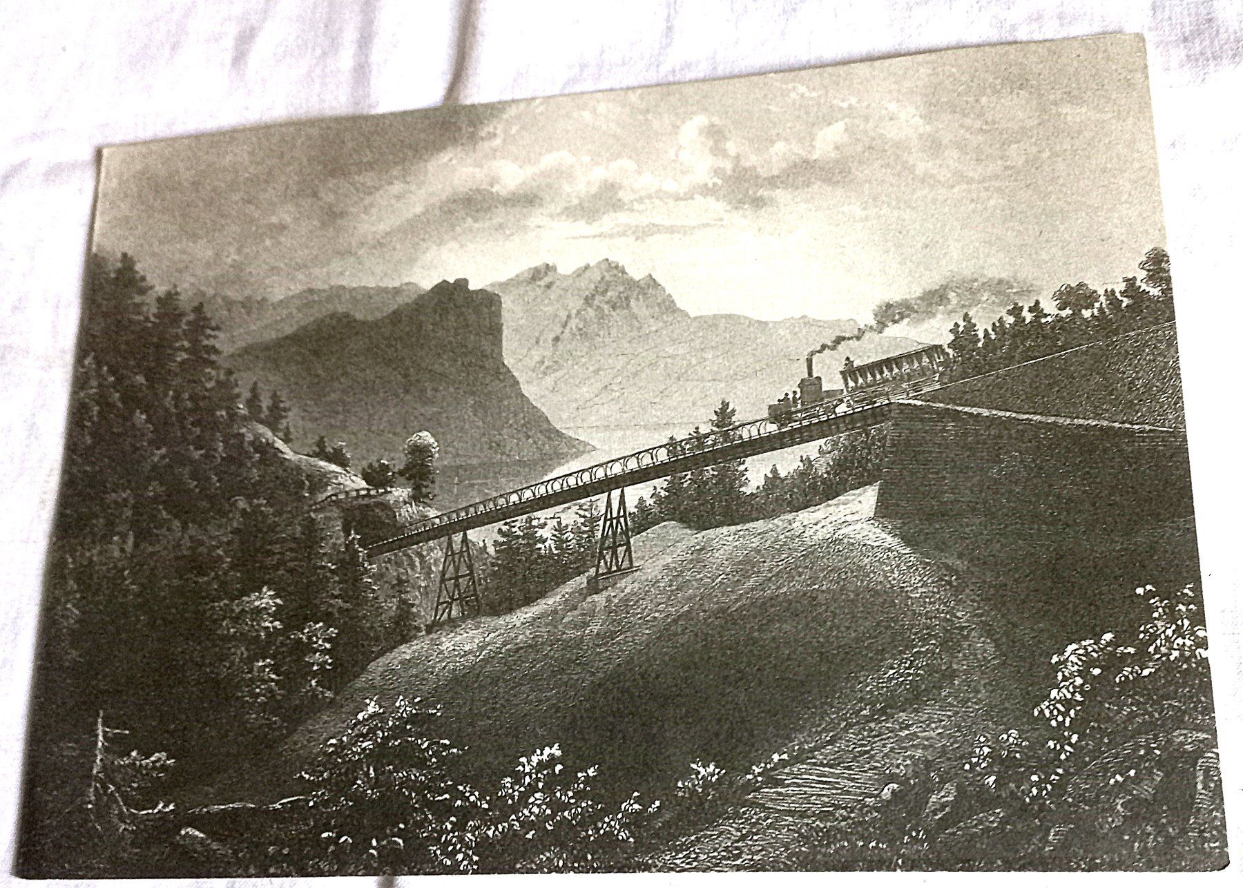Tutti i francobolli: Schurtobelbrücke Vitznau Rigi-Bahn mit Briefmarken – Nuovo (secondo la descrizione) da Baar venduto da 2cvbaar