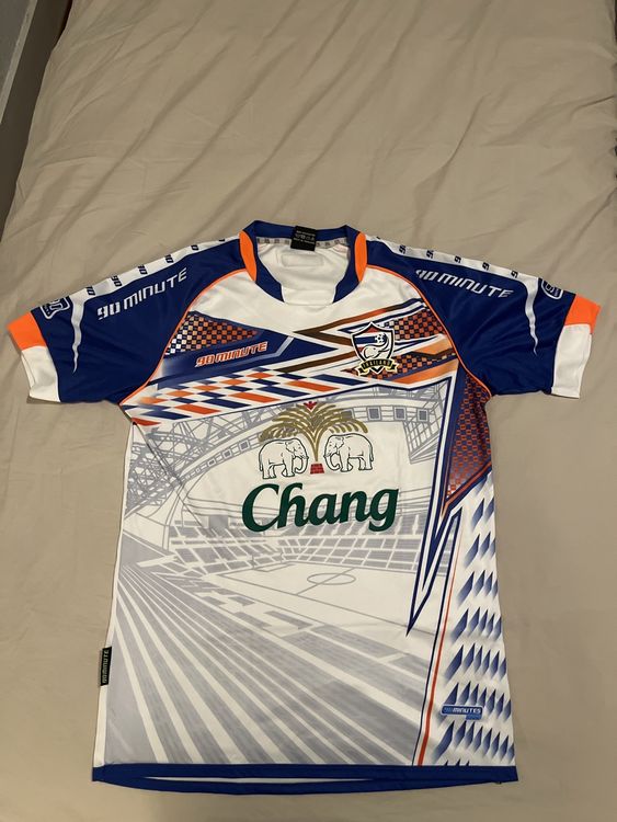 Maillot De Football Thaïlande 1993 - Marque FBT - Taille M - Occasion Bon état (7/10)
