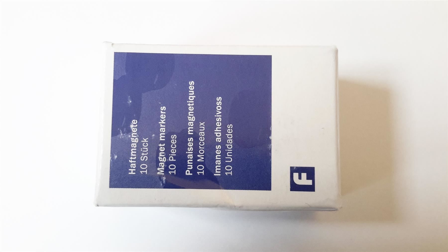 Magnete: Magnete 10 Stück, 24 mm, rot – Neu und originalverpackt aus St. Gallen von cointec 6