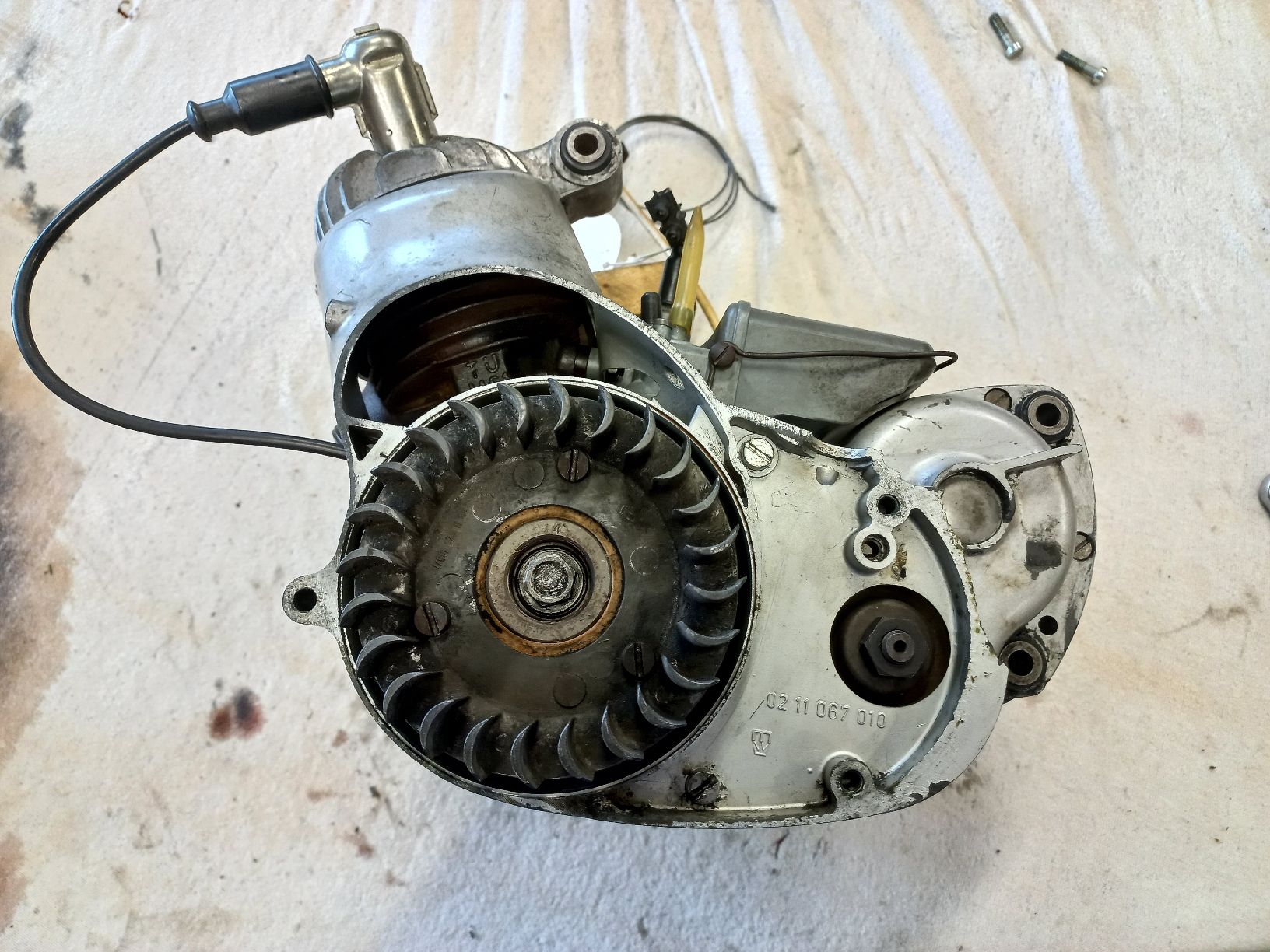 Sachs Mofas: Sachs Saxonette Motor Mod. 50/ AL – Defekt aus Welschenrohr von  6