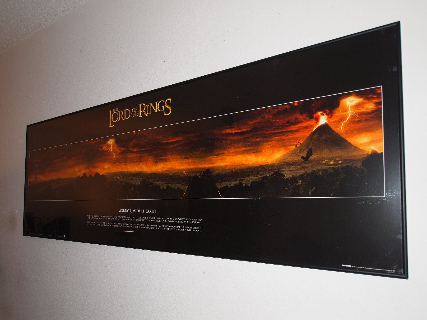Foto & Immagini: Poster Herr der Ringe Mordor gerahmt – Usato da Langnau am Albis venduto da Slurpi71