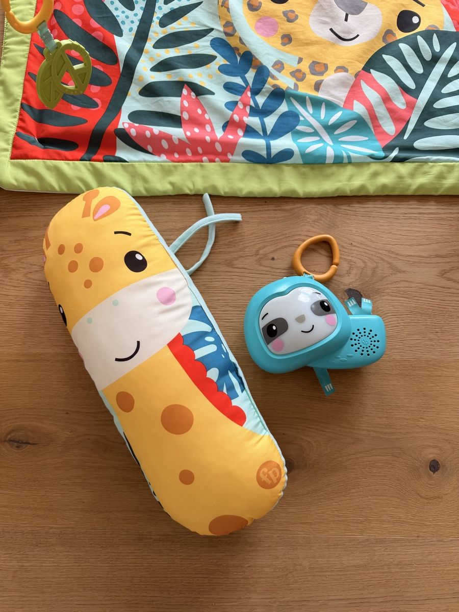 Fisher-Price Tappeto da gioco: Fisher-Price Rainforest Spielbogen, Krabbeldecke – Usato da Gersau venduto da Segantini21 2