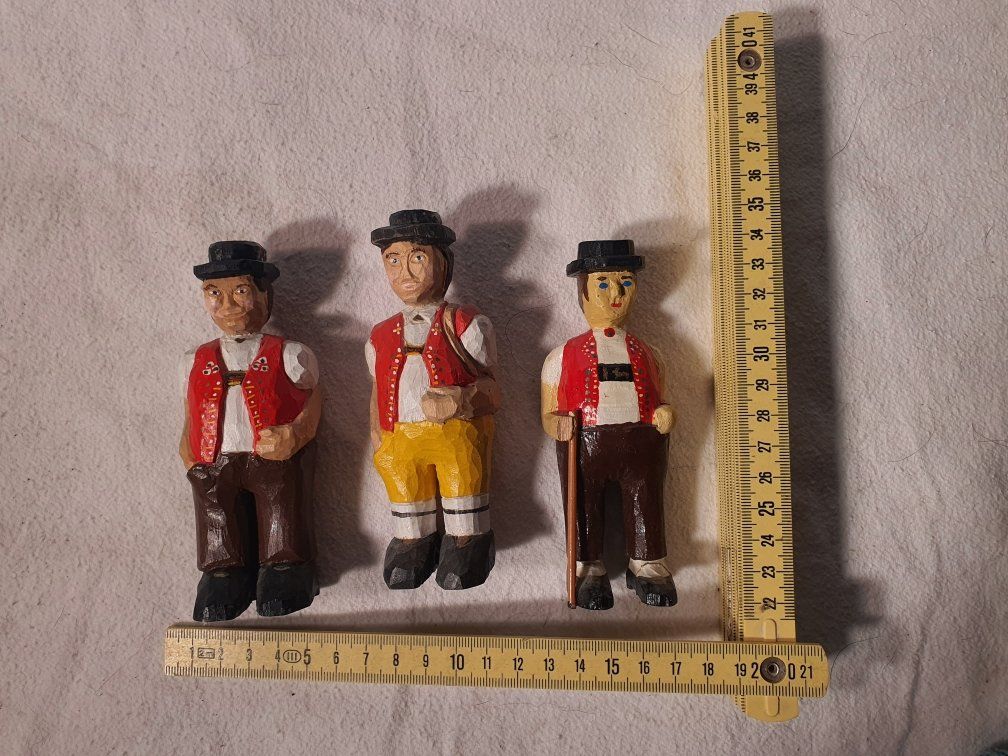 Figuren: 3 wunderschöne Sennen handgeschnitzt – Gebraucht aus Häggenschwil von hae_dgp2 3