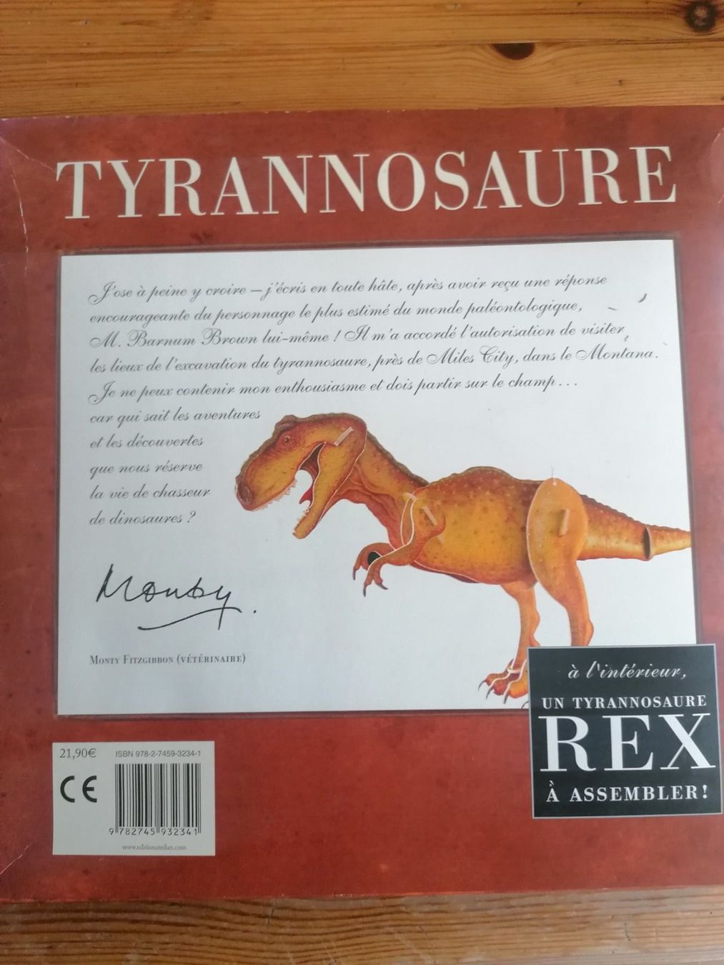 Giocattoli: Dinosaure-Tyrannosaurus Rex à assembler – Usato da Porrentruy venduto da Olifante 6