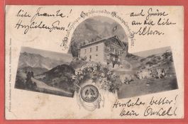Scesaplana-Hütte - SAC Hütte bei Seewis im Prättigau 1906