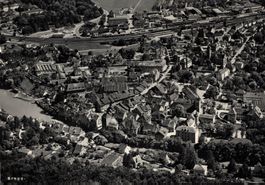 Flugaufnahme Brugg