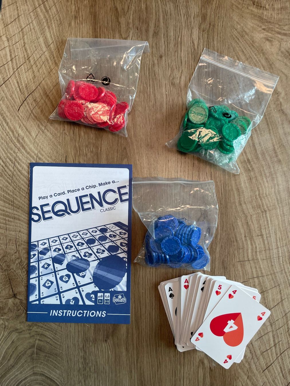 Giochi: Brettspiel Sequence Classic, neuwertiger Zustand – Usato da Zürich venduto da tec_x6p8 2