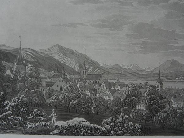 Gravures: Zug gegen die Rigi – D'occasion à Risch par Rischli15 1