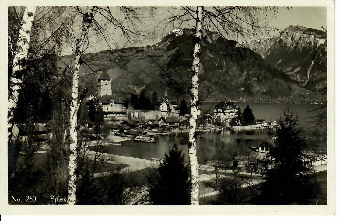Cartoline postali: Spiez – Usato da Hochdorf venduto da Ziegel-16