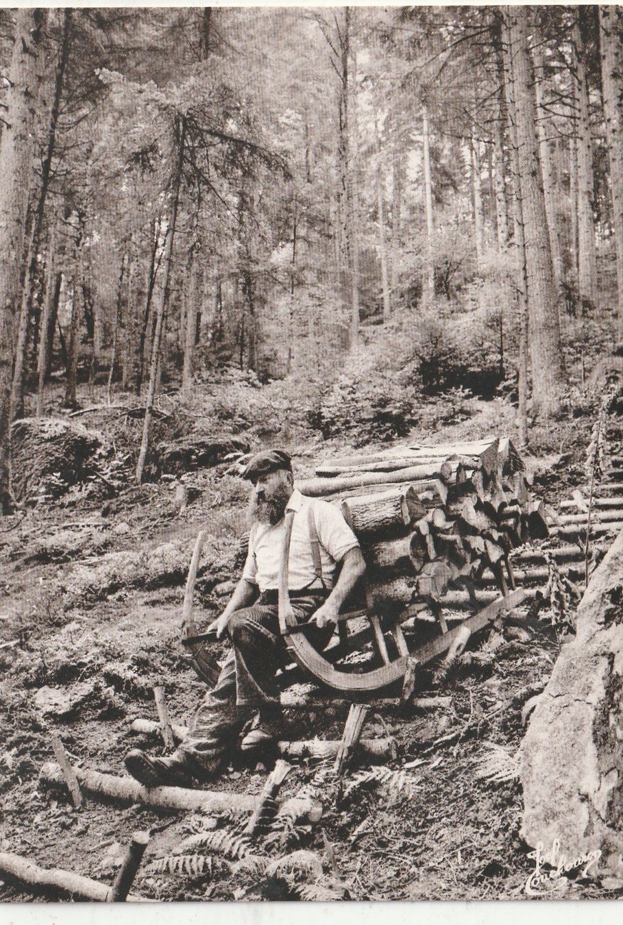 Cartoline postali: Die alten Zeiten – Usato da Lumbrein venduto da made02