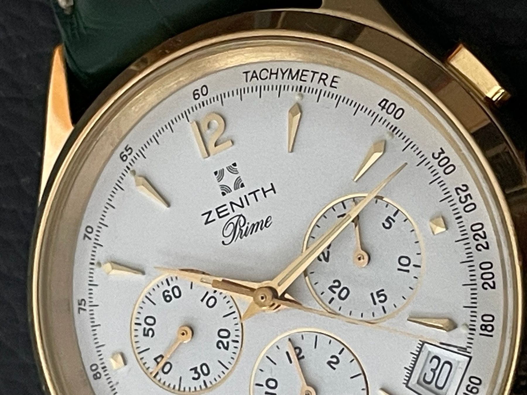 Zenith Orologi: Z E N I T H -  PRIME  Chronograph - Kal 420 – Usato da Rodersdorf venduto da luculus46 4