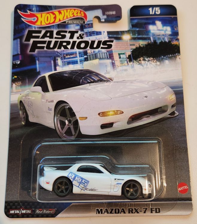 Mazda Rx 7 Fd Fast And Furious Hot Wheels Real Riders Premium Kaufen Auf Ricardo